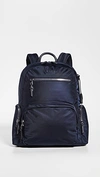 Tumi Voyager Carson Nylon Backpack In Blue