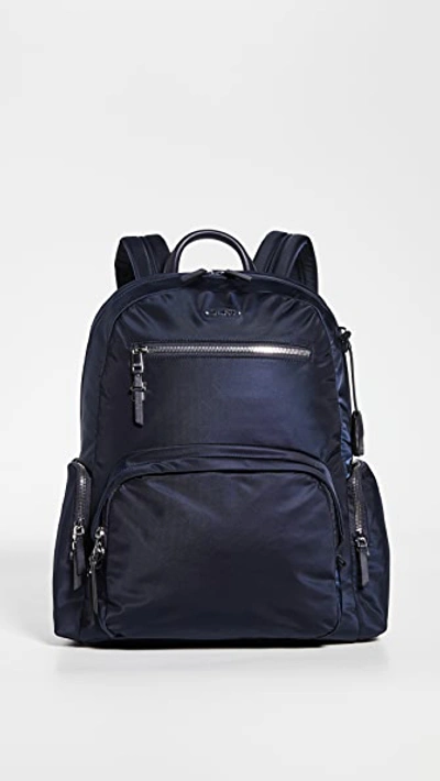 Tumi Voyager Carson Nylon Backpack In Blue