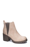 Dirty Laundry Lisbon Chelsea Boot In Natural Buck Smooth