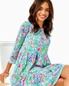 Lilly Pulitzer Women's Geanna Floral Cotton Dress In Blue