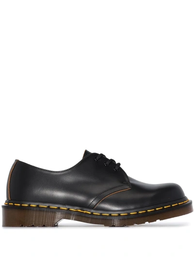 Dr. Martens Vintage 1461 Leather Brogues In Black