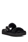 Koolaburra By Ugg Women's Furr-ah Slipper Sandals Women's Shoes In Black
