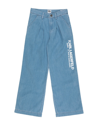 Karl Lagerfeld Kids' Jeans In Blue