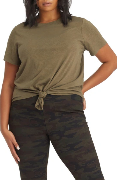 Sanctuary Perfect Knot T-shirt In Organic Green