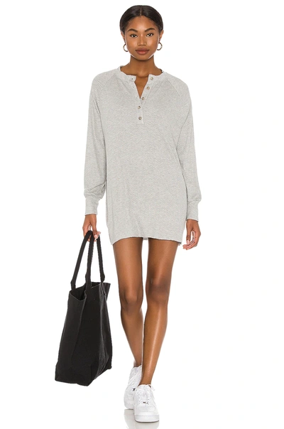 Lovers & Friends Isabel Mini Dress In Heather Grey