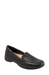Trotters Jacob Loafer In Black Leather