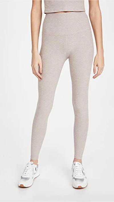 Beyond Yoga Spacedye Midi High Waisted Legging Sandstone SD3243