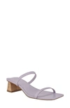 Marc Fisher Ltd Brent Slide Sandal In Lavender Frost
