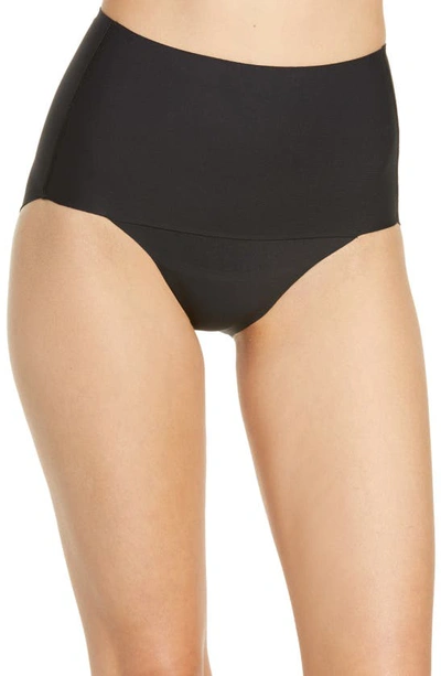 Proof Period & Leak Resistant High Waist Super Light Absorbency Smoothing Underwear In Black