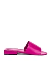 Balenciaga Women's Box Slide Sandals In Rose/black