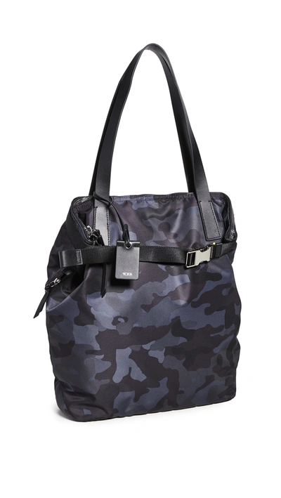 Tumi Devoe Hope Tote In Navy Camouflage