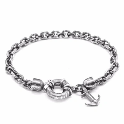 Anchor & Crew Silver Salcombe Chain Bracelet