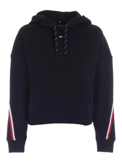 Tommy Hilfiger Sport Th Hoodie In Blue