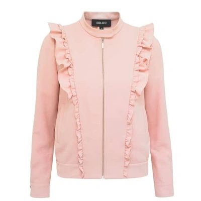 Bora Aksu Pink Frill Jacket