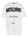 Moschino Couture Jersey T-shirt In White