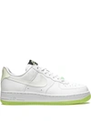 Nike Air Force 1 '07 Lx Women's Shoe In White,black,rage Green,barely Volt
