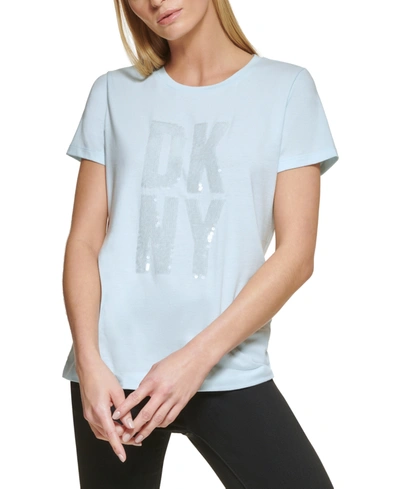 Dkny Sleeve Pocket T-shirt In White | ModeSens