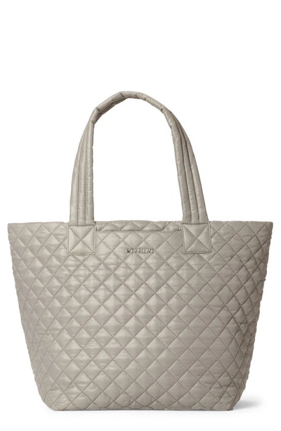 Mz Wallace Medium Metro Deluxe Tote In Graphite