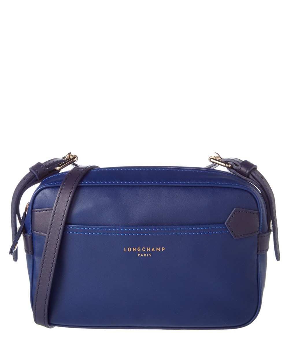 Longchamp 2.0 Leather Crossbody' In Blue | ModeSens