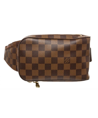 Louis Vuitton Wallet 11cm Black Ganebet Store, Brown Louis Vuitton Damier  Ebene Geronimos Crossbody Bag