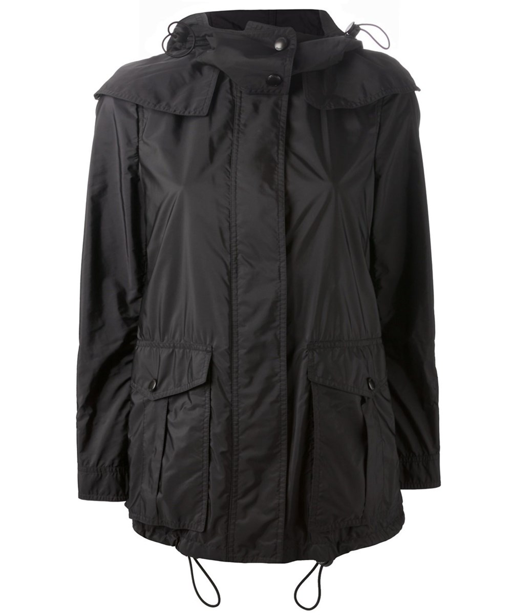 burberry black jacket womens