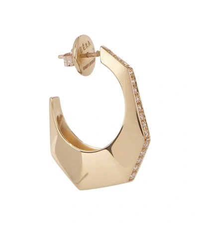 Eéra Sabrina 18kt Yellow Gold Single Earring With Diamonds