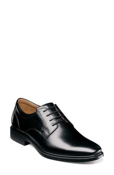 Florsheim Forecast Waterproof Plain Toe Derby In Black