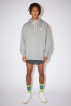 Acne Studios Hooded Sweatshirt Light Grey Melange