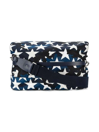 Valentino Garavani Camustars Messenger In Blue