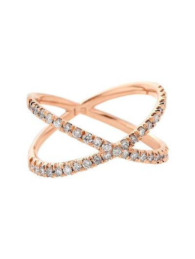 Eva Fehren Fine Shorty Ring Rose Gold In Not Applicable