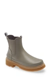 Hunter Women's Refined Stitch Detail Chelsea Boots In Grey