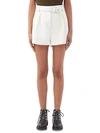 3.1 Phillip Lim Belted Military Origami Shorts In Ivory