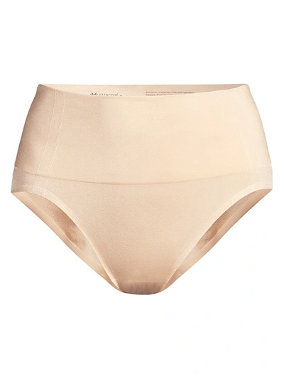 Wacoal Smooth Series Shaping High-cut Briefs In Sand (nude )