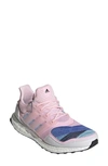 Adidas Originals Ultraboost Dna Running Shoe In Clear Pink/ Clear Pink/ Blue