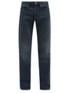 Frame L'homme Slim Brushed Twill Pants In Navy
