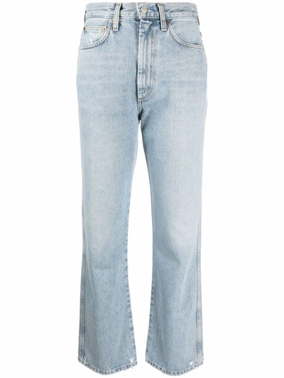 Agolde '90s Pinch High-waisted Jean - Flashback In Blue
