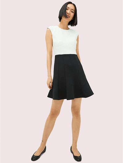 Kate Spade Colorblock Dress In Mission Fig