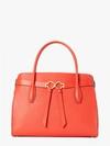 Kate Spade Toujours Large Satchel In Lava Red