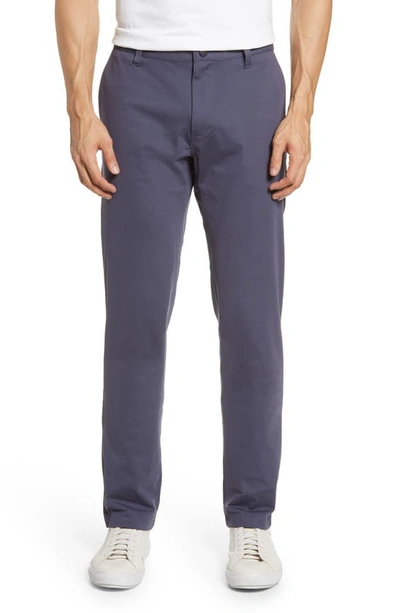 Rhone Commuter Slim Fit Trousers In Iron