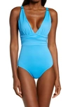 Melissa Odabash Panarea One-piece Swimsuit In Azure