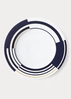 Polo Ralph Lauren Peyton Dinner Plate In Navy / Gold