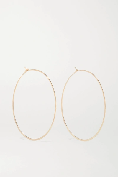 Melissa Joy Manning 14-karat Gold Hoop Earrings