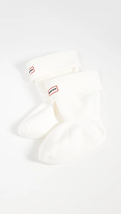 Hunter Short Boot Socks In  White