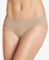 Jockey Smooth And Shine Seamfree Heathered Hipster Underwear 2187, Available In Extended Sizes In Light
