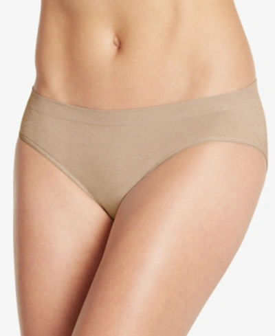 Jockey Smooth And Shine Seamfree Heathered Hipster Underwear 2187, Available In Extended Sizes In Light