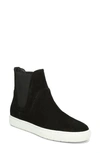 Vince Nira Water Repellent High Top Sneaker In Black