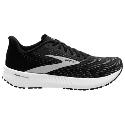 Brooks Hyperion Tempo Running Shoe In Black/silver/white