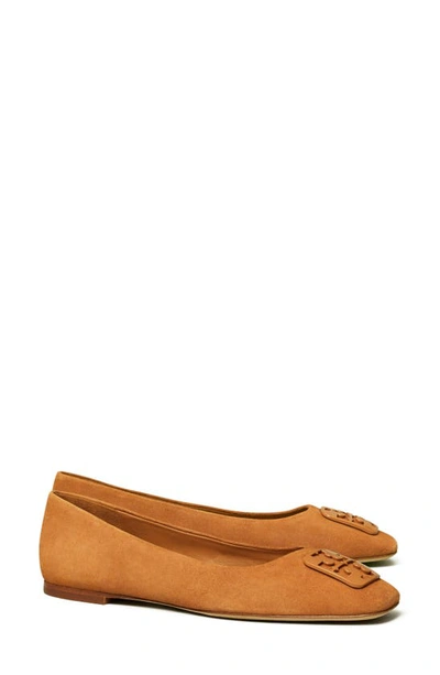 Tory Burch Georgia Ballet Flat, Extended Width In Rhum