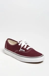 Vans Authentic Sneaker In Port Royale/ Black