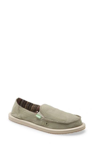 Sanuk Donna Slip-on Sneaker In Beige